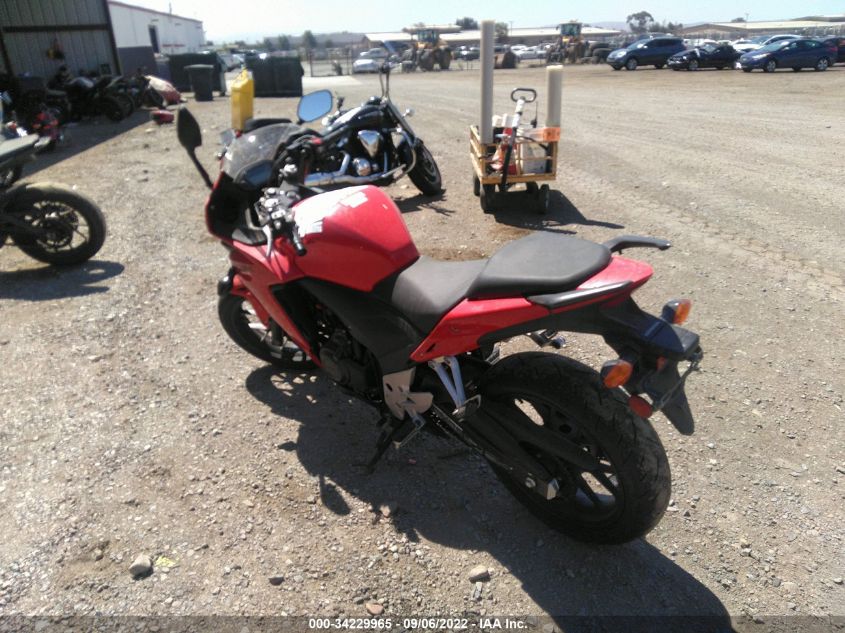 2014 HONDA CBR500 R MLHPC4461E5100868