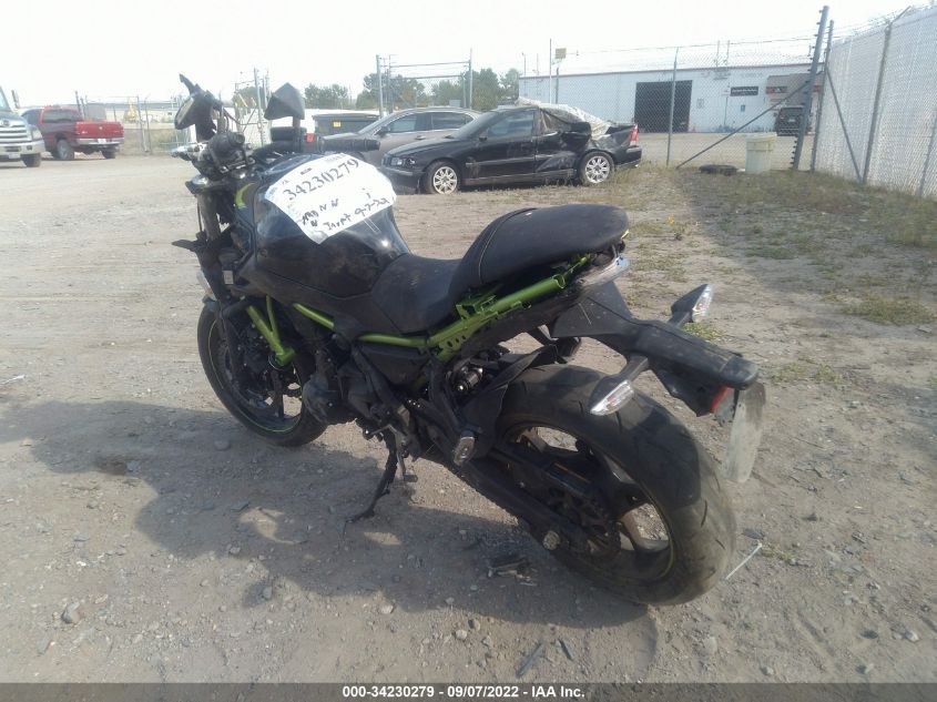 2022 KAWASAKI ER650 L ML5EREL18NDA50316