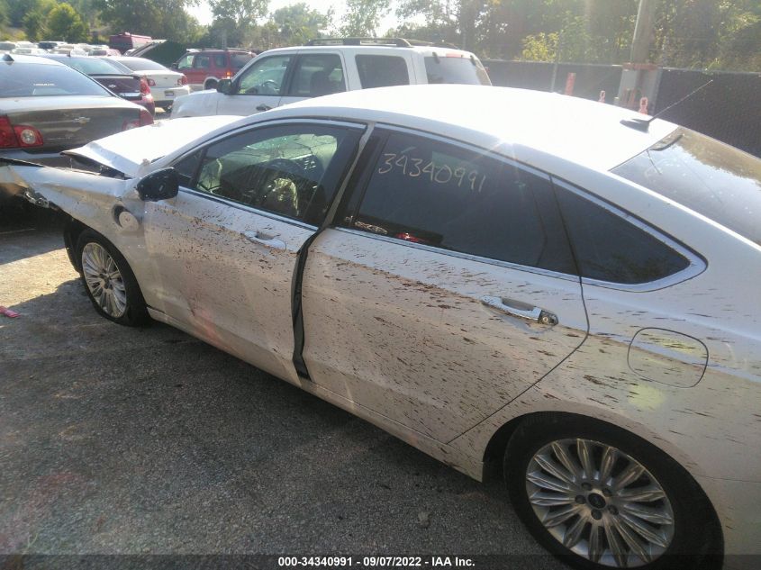 2014 FORD FUSION ENERGI TITANIUM 3FA6P0SU5ER316920