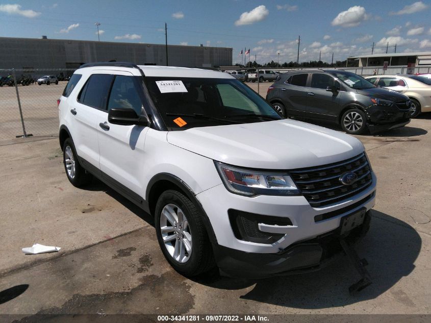 VIN 1FM5K7B87HGD02492 2017 FORD EXPLORER no.1