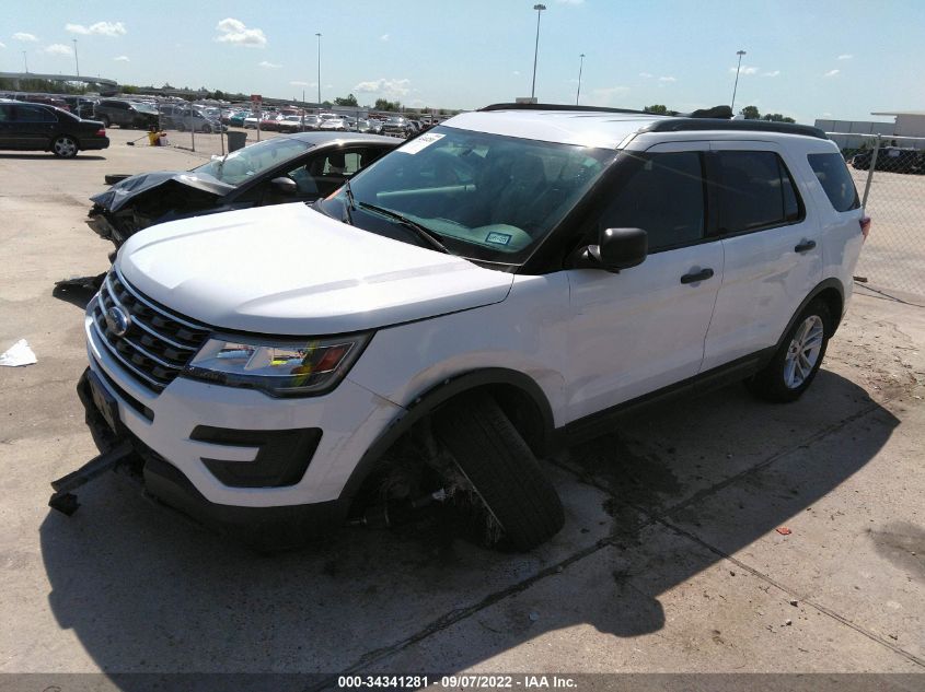 VIN 1FM5K7B87HGD02492 2017 FORD EXPLORER no.2