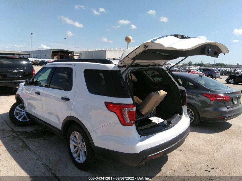 VIN 1FM5K7B87HGD02492 2017 FORD EXPLORER no.3