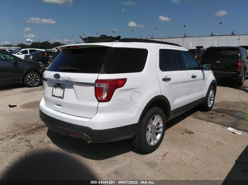 VIN 1FM5K7B87HGD02492 2017 FORD EXPLORER no.4