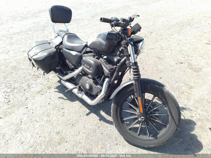2012 HARLEY-DAVIDSON XL883 IRON 883 1HD4LE23XCC420430