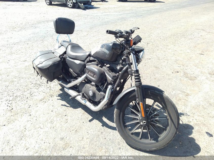 2012 HARLEY-DAVIDSON XL883 IRON 883 1HD4LE23XCC420430