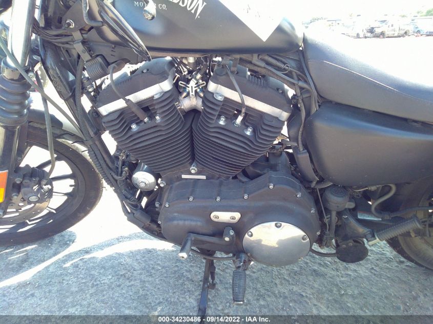 2012 HARLEY-DAVIDSON XL883 IRON 883 1HD4LE23XCC420430