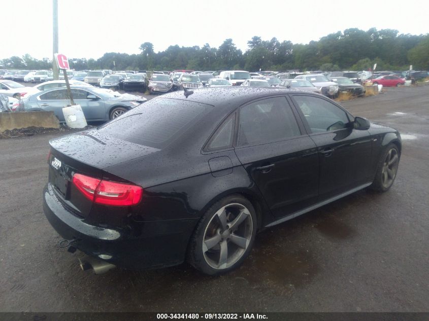 2014 AUDI A4 PREMIUM PLUS WAUFFAFL5EA084637