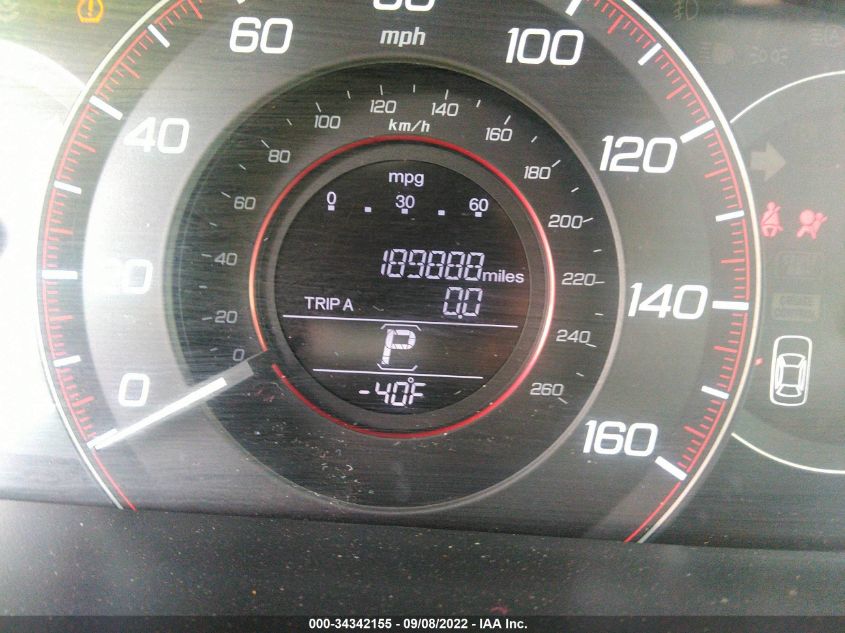 2013 HONDA ACCORD CPE EX-L 1HGCT1B82DA009118