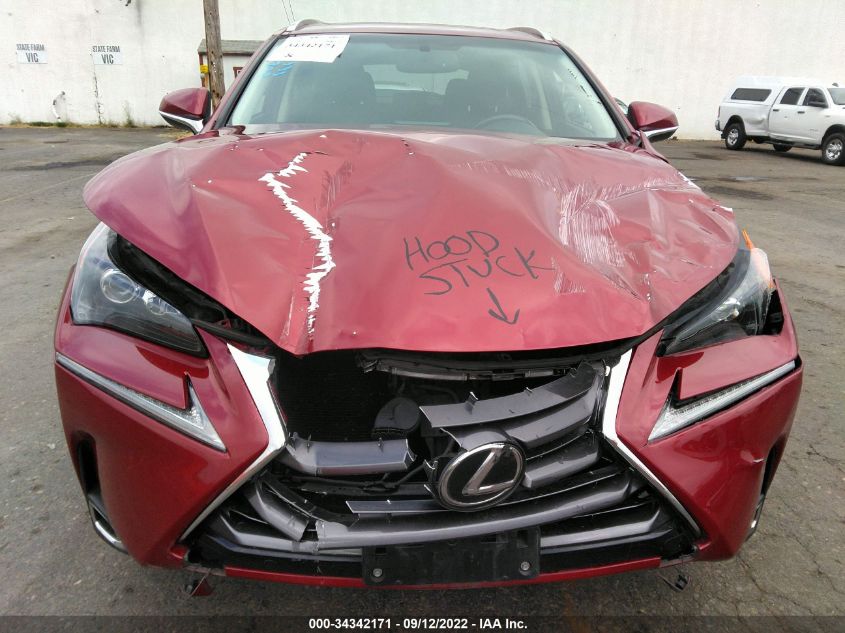 2015 LEXUS NX 200T JTJBARBZ2F2022646
