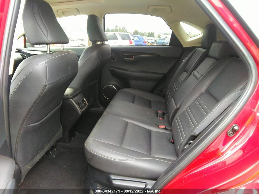 2015 LEXUS NX 200T JTJBARBZ2F2022646