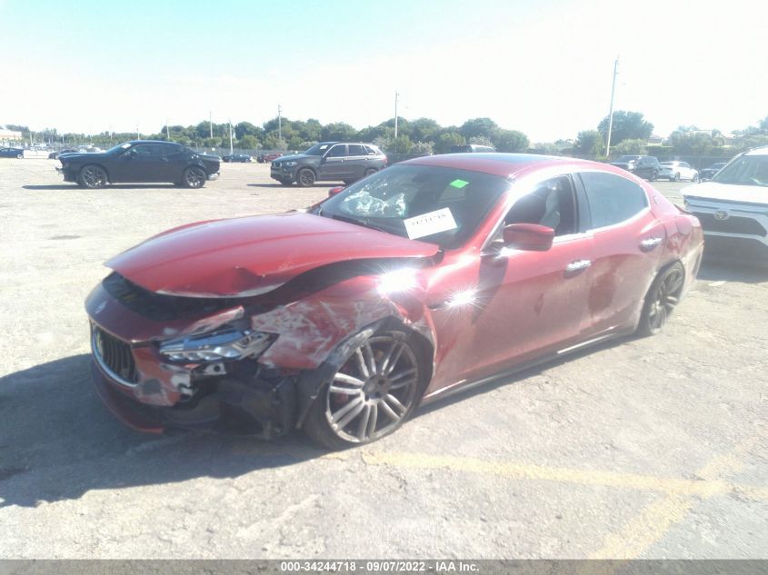 2014 MASERATI GHIBLI S Q4 ZAM57RTAXE1122162