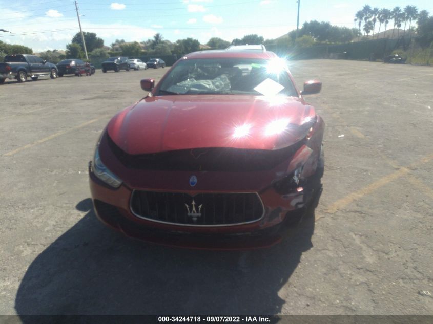2014 MASERATI GHIBLI S Q4 ZAM57RTAXE1122162