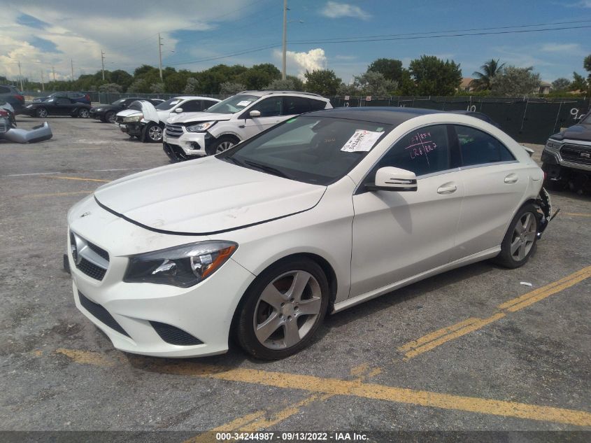 VIN WDDSJ4GBXGN388376 2016 MERCEDES-BENZ CLA no.2