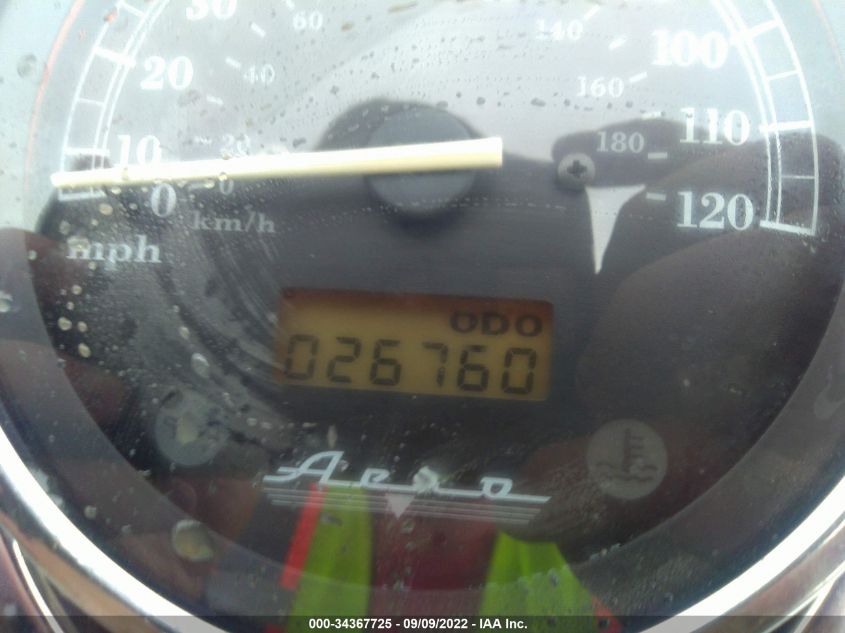 2009 HONDA VT750 C JH2RC50429K501348