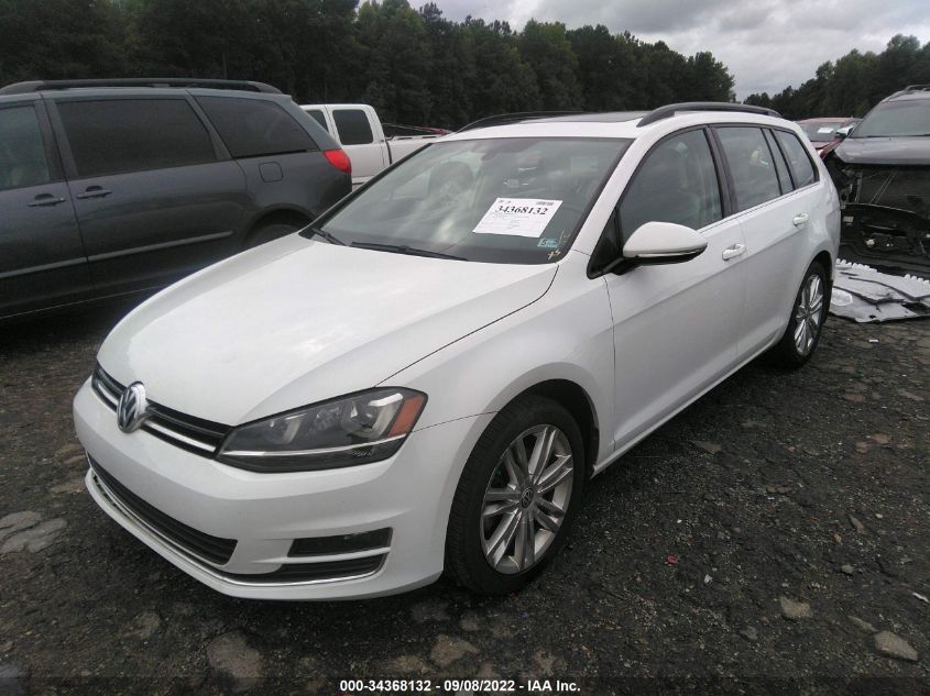 2015 VOLKSWAGEN GOLF SPORTWAGEN TDI SE 3VWCA7AU2FM505853