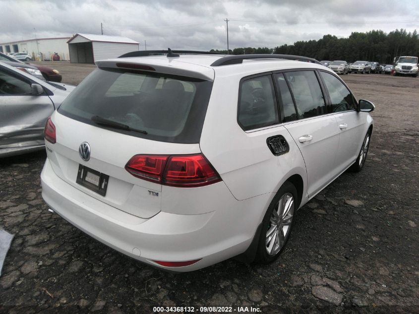 2015 VOLKSWAGEN GOLF SPORTWAGEN TDI SE 3VWCA7AU2FM505853