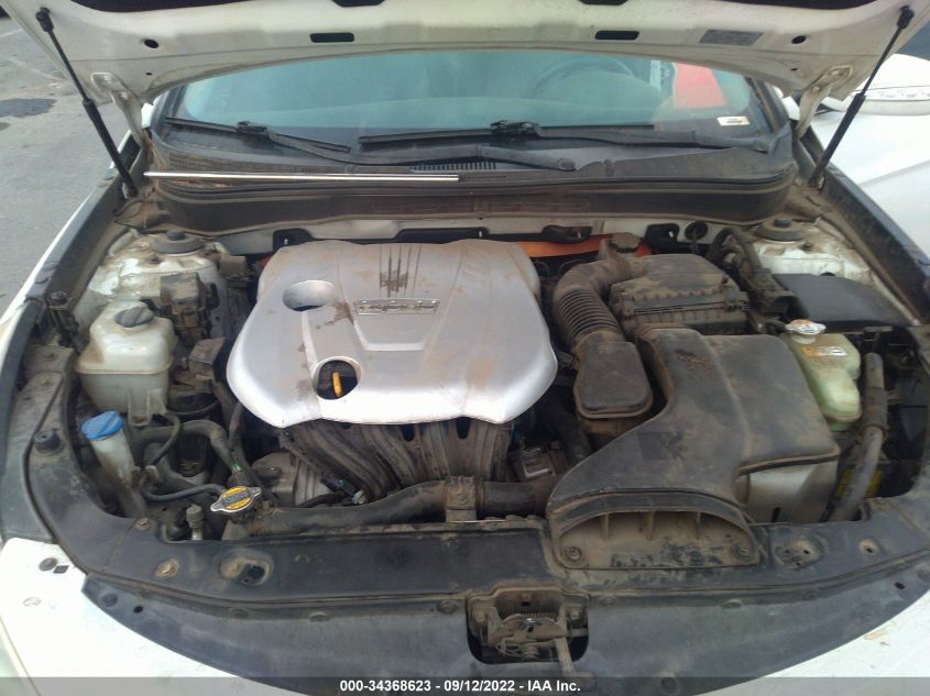 2013 HYUNDAI SONATA HYBRID KMHEC4A42DA077325