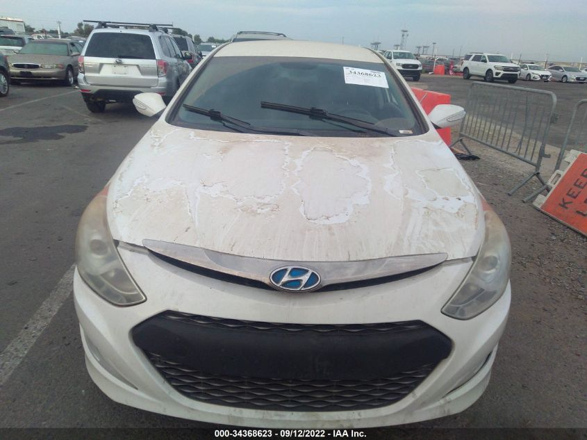 2013 HYUNDAI SONATA HYBRID KMHEC4A42DA077325