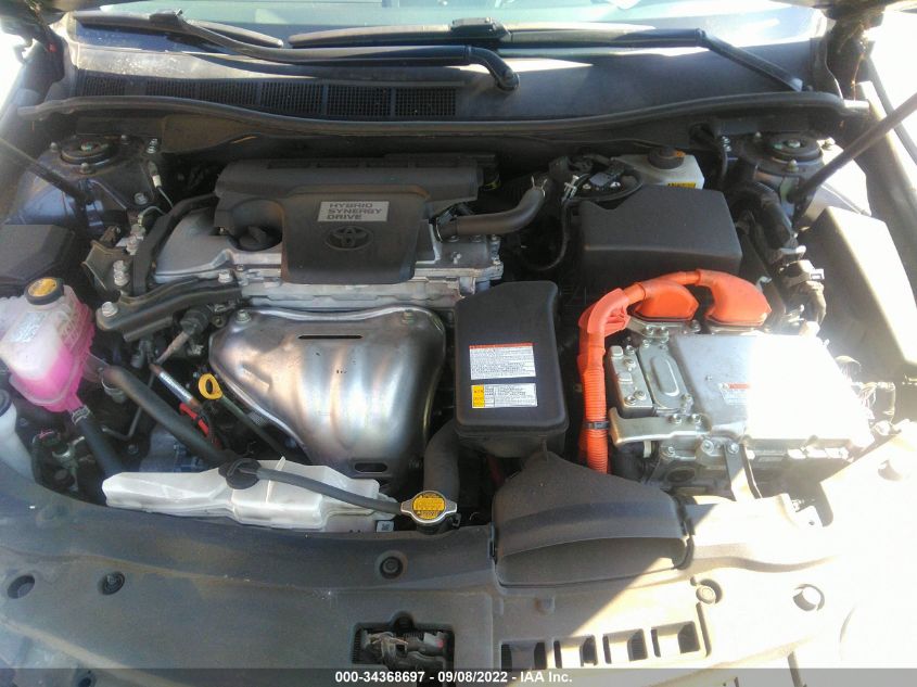 2015 TOYOTA CAMRY HYBRID XLE 4T1BD1FK6FU172378
