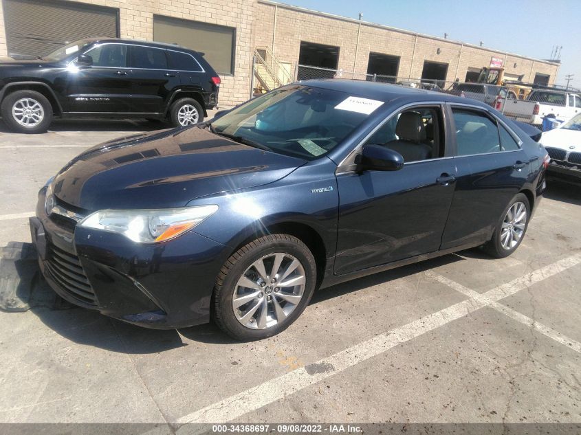 2015 TOYOTA CAMRY HYBRID XLE 4T1BD1FK6FU172378