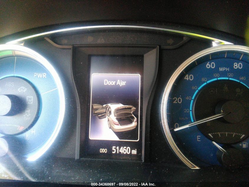 2015 TOYOTA CAMRY HYBRID XLE 4T1BD1FK6FU172378