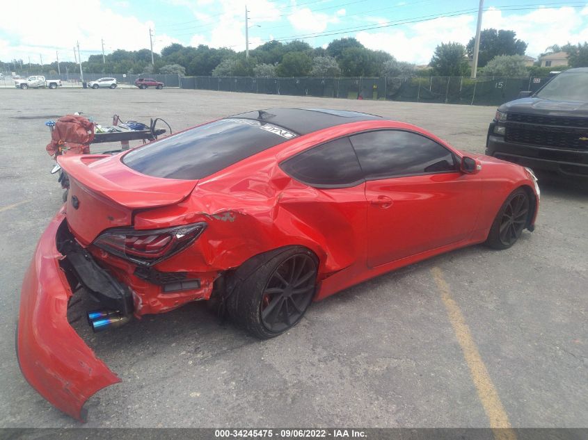 2013 HYUNDAI GENESIS COUPE 3.8 TRACK KMHHU6KJ0DU111898