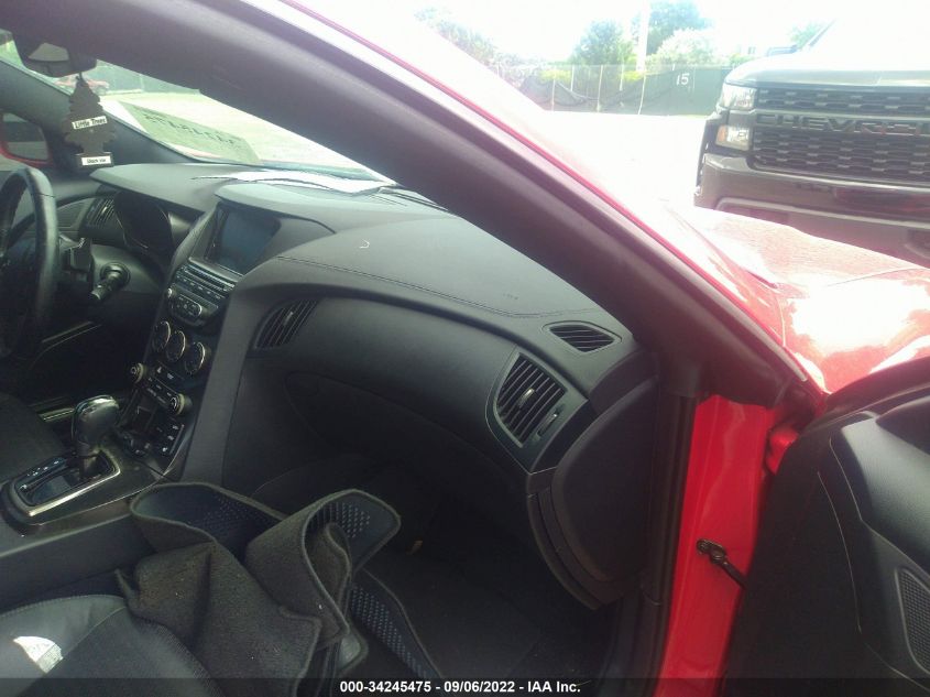2013 HYUNDAI GENESIS COUPE 3.8 TRACK KMHHU6KJ0DU111898
