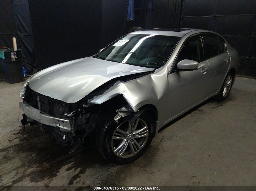 2013 INFINITI G37 SEDAN X JN1CV6AR0DM758405