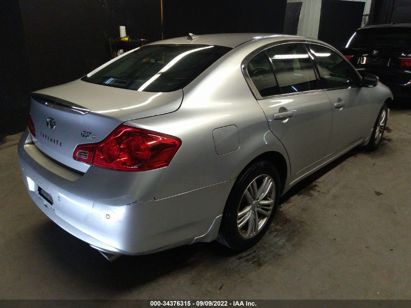 2013 INFINITI G37 SEDAN X JN1CV6AR0DM758405