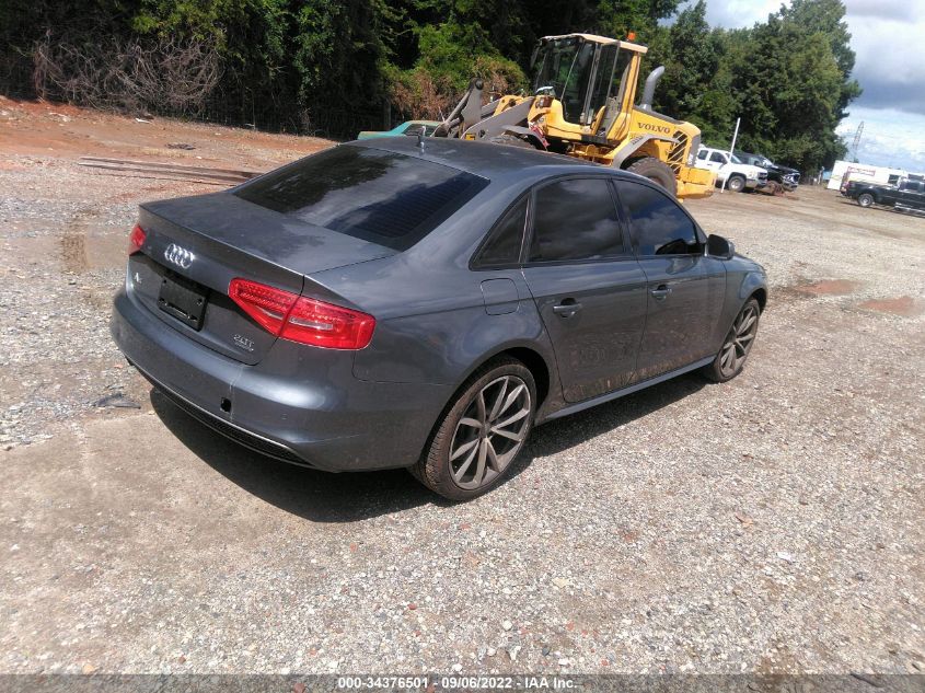 2016 AUDI A4 PREMIUM WAUBFAFL7GN011604