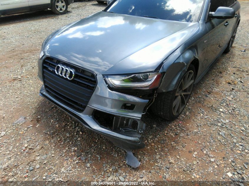 2016 AUDI A4 PREMIUM WAUBFAFL7GN011604