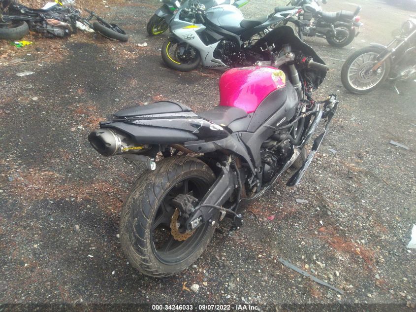 2008 KAWASAKI ZX600 P JKAZX4P168A045369