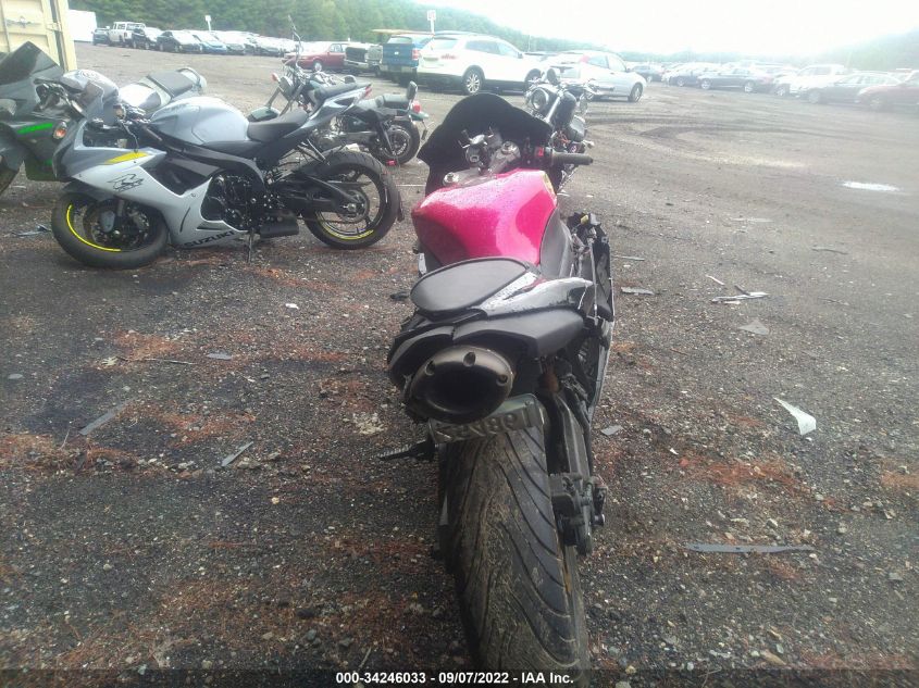 2008 KAWASAKI ZX600 P JKAZX4P168A045369