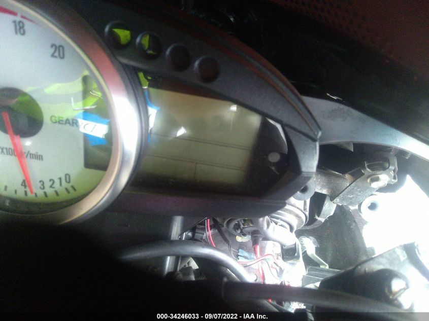 2008 KAWASAKI ZX600 P JKAZX4P168A045369