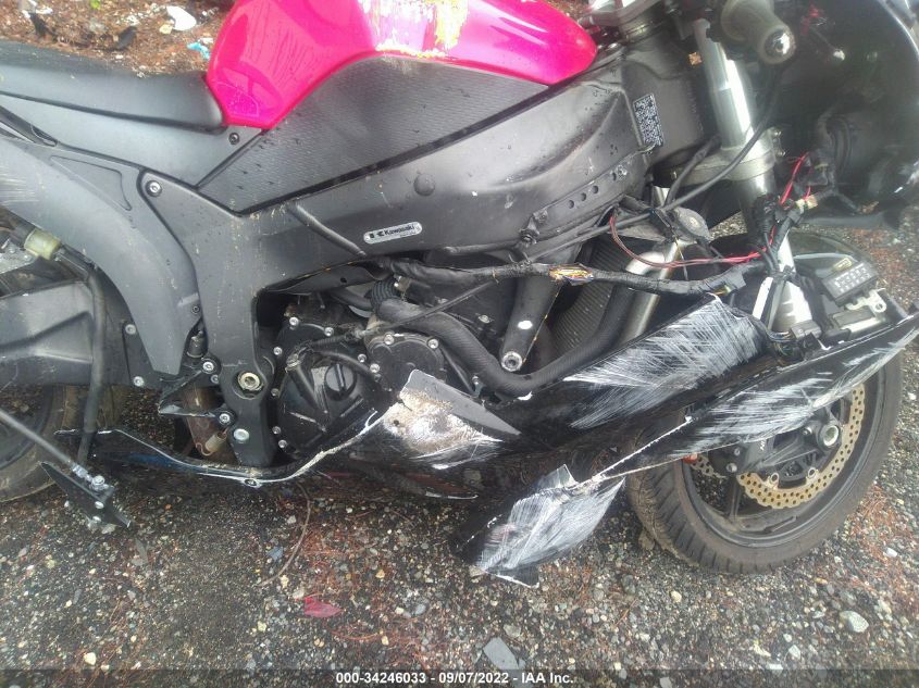 2008 KAWASAKI ZX600 P JKAZX4P168A045369
