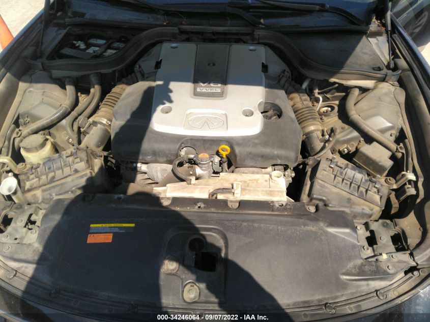 2013 INFINITI G37 CONVERTIBLE BASE JN1CV6FE9DM771434