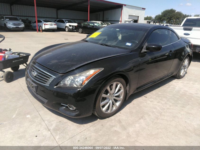 2013 INFINITI G37 CONVERTIBLE BASE JN1CV6FE9DM771434