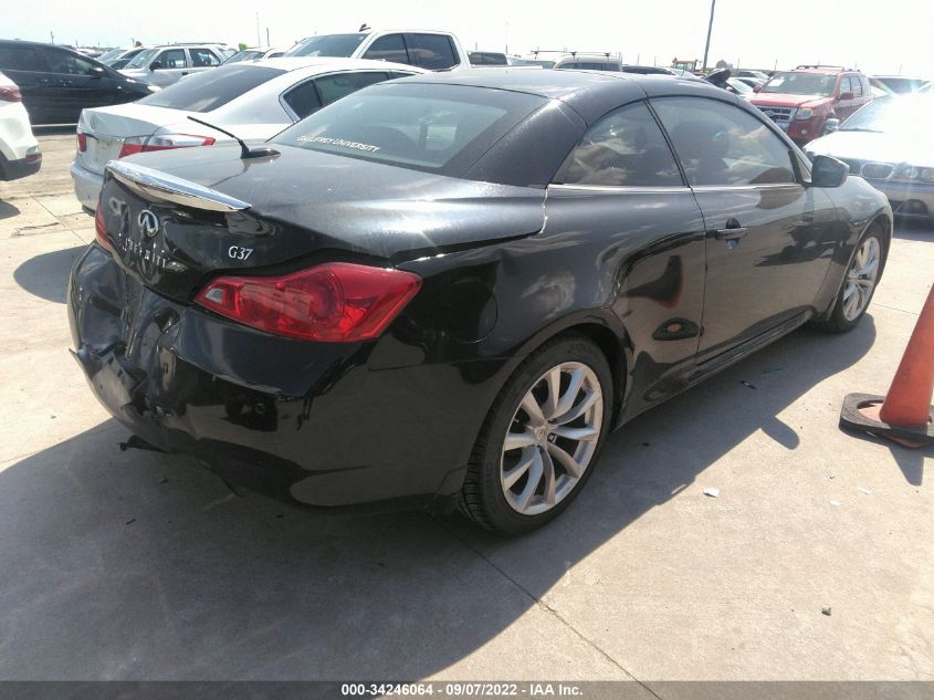 2013 INFINITI G37 CONVERTIBLE BASE JN1CV6FE9DM771434