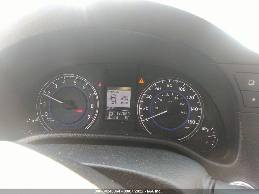 2013 INFINITI G37 CONVERTIBLE BASE JN1CV6FE9DM771434