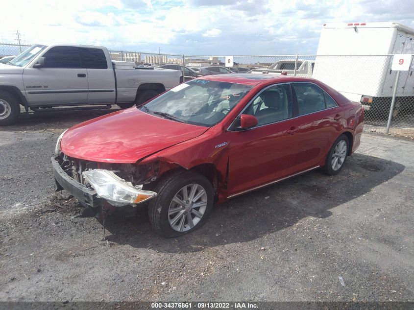 2013 TOYOTA CAMRY HYBRID LE/XLE 4T1BD1FK6DU091183