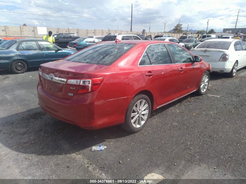 2013 TOYOTA CAMRY HYBRID LE/XLE 4T1BD1FK6DU091183
