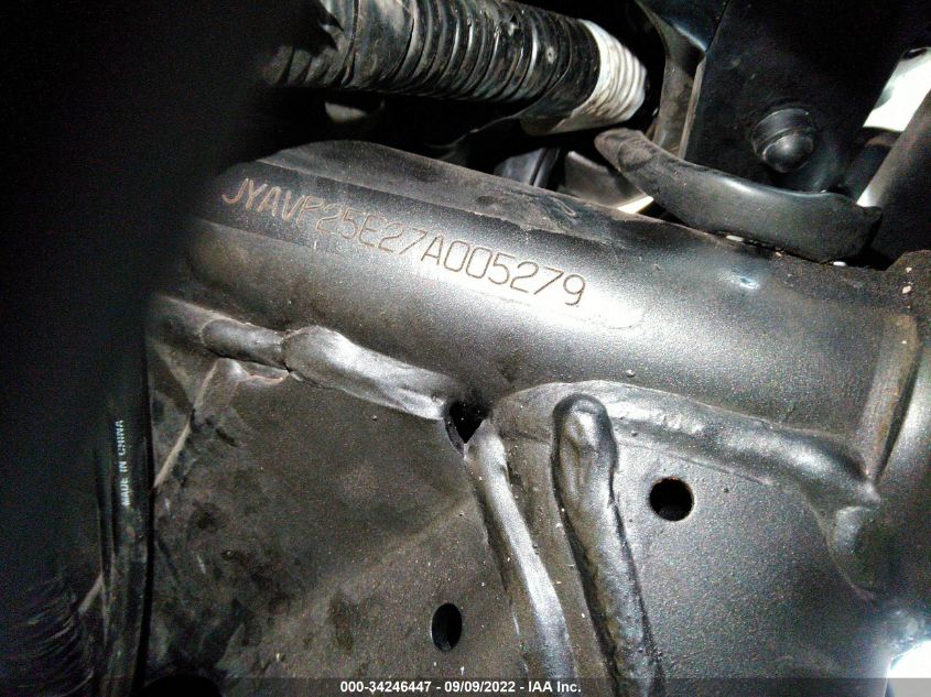 2007 YAMAHA XVS1300 CT JYAVP25E27A005279