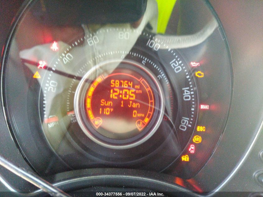 2014 FIAT 500C GQ EDITION 3C3CFFJH8ET190101