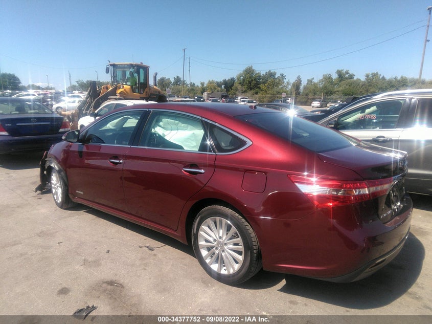 2014 TOYOTA AVALON HYBRID VIN: 4T1BD1EB5EU031513