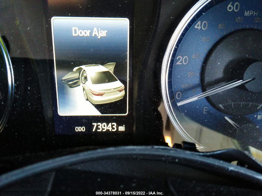 2016 TOYOTA CAMRY XLE/SE/LE/XSE - 4T1BF1FK5GU139416