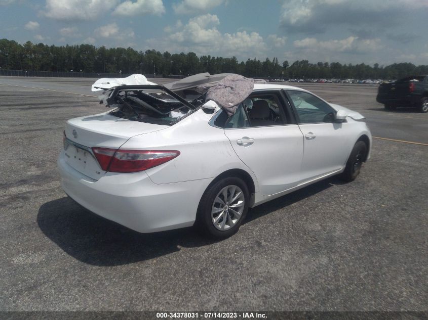 2016 TOYOTA CAMRY XLE/SE/LE/XSE - 4T1BF1FK5GU139416