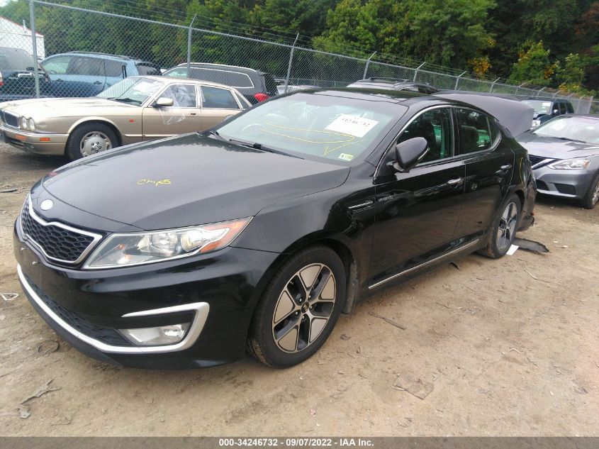 2013 KIA OPTIMA HYBRID EX KNAGM4AD8D5060089