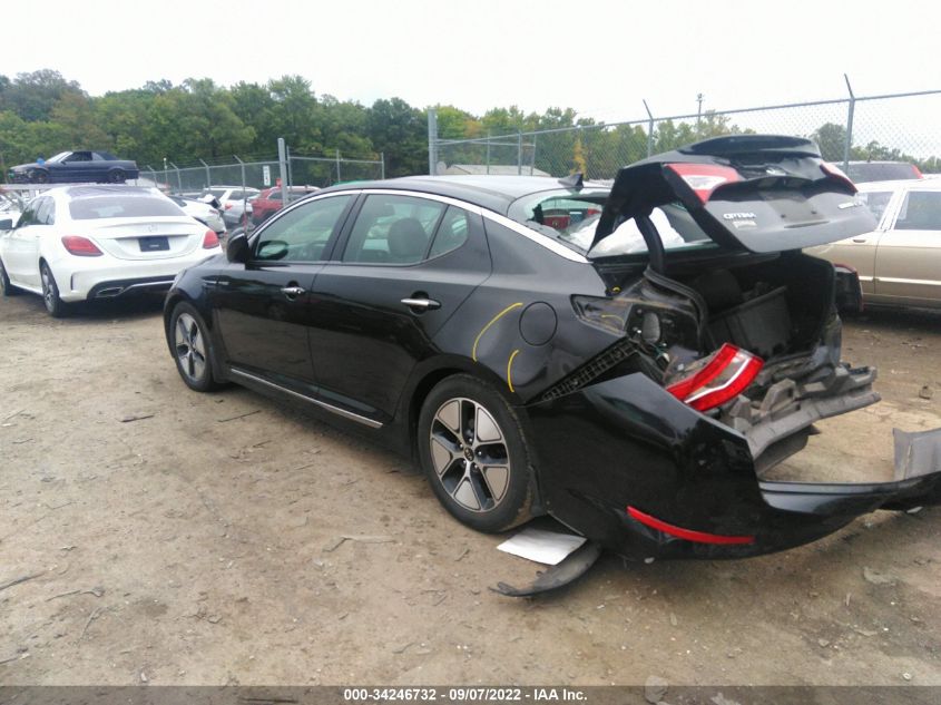 2013 KIA OPTIMA HYBRID EX KNAGM4AD8D5060089