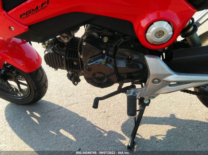 2014 HONDA GROM 125 MLHJC6116E5001926