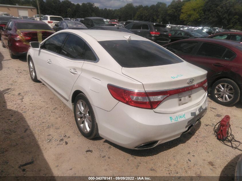 2013 HYUNDAI AZERA KMHFG4JG5DA282155